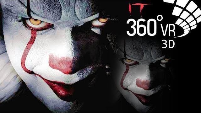 Жуткий трейлер к фильму Оно 3D 360° 4K VR видео для очков виртуальной реальности 360 TB Жуткий трейлер к фильму Оно 3D 360° 4K VR видео для очков виртуальной реальности 360 TB