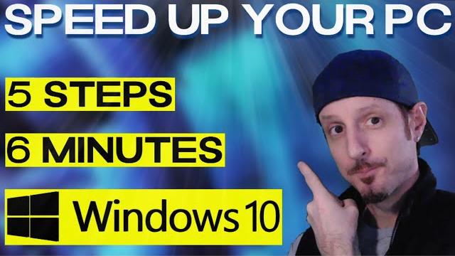 Fix Your Slow Computer - 5 Easy Steps - Windows 10 (2025) Fix Your Slow Computer - 5 Easy Steps - Windows 10 (2025)