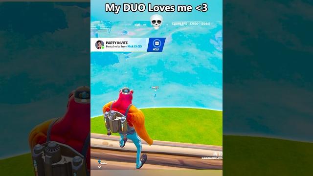 My duo loves me #fortnite #fortniteclips #gaming My duo loves me #fortnite #fortniteclips #gaming