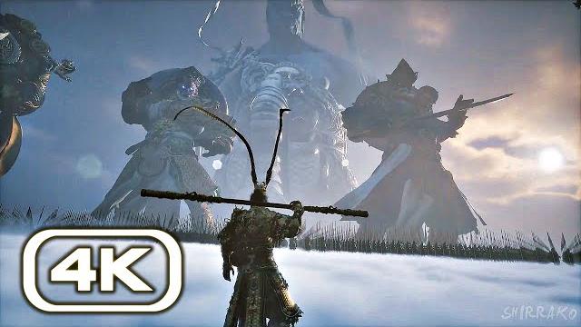 Black Myth Wukong - Monkey King vs Ancient Gods Scene (4K 60FPS) Black Myth Wukong - Monkey King vs Ancient Gods Scene (4K 60FPS)