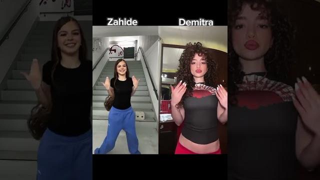 demitra vs zahide #2025 #mashup #dance #trending #shorts demitra vs zahide #2025 #mashup #dance #trending #shorts