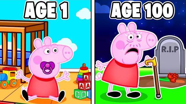 PEPPA PIG AGES 1 - 100 in Roblox! PEPPA PIG AGES 1 - 100 in Roblox!