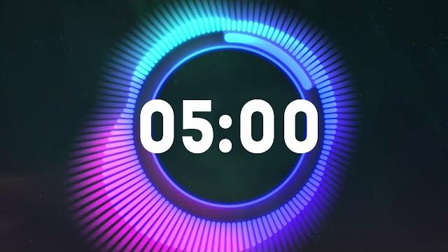Get Pumped Countdown! 5-Minute Workout Timer with Music // Cool Audio Visual Effects Get Pumped Countdown! 5-Minute Workout Timer with Music // Cool Audio Visual Effects