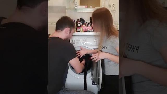 Жена, муж стиральная машина прикол Жена, муж стиральная машина прикол