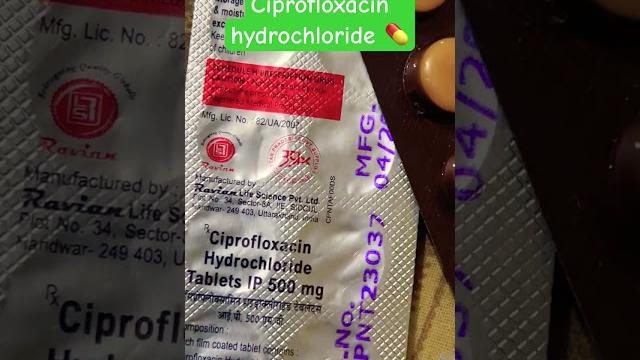 Ciprofloxacin hydrochloride tablets 500 mg #antibiotics #stomachinfection #ciprofloxacin #viral Ciprofloxacin hydrochloride tablets 500 mg #antibiotics #stomachinfection #ciprofloxacin #viral