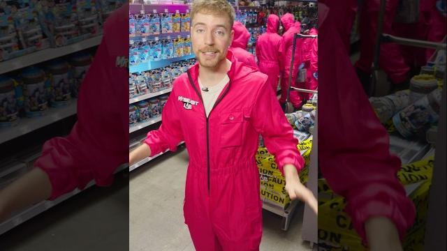 Пополнение Запасов MrBeast Labs в Walmart Пополнение Запасов MrBeast Labs в Walmart