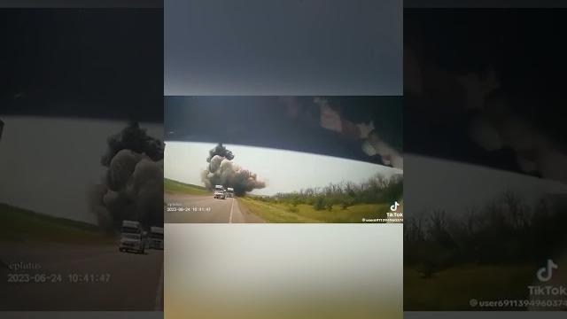 Удар по трассе под Воронежем Удар по трассе под Воронежем
