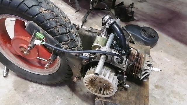 Вот из-за этого незаводится 2-тактный двигатель скутера Вот из-за этого незаводится 2-тактный двигатель скутера