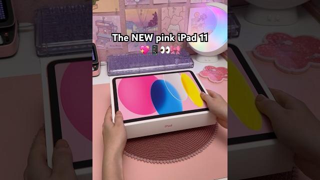 NEW iPad 11 in pink 🩷 2025 apple iPad unboxing | digital note taking | digital planner NEW iPad 11 in pink 🩷 2025 apple iPad unboxing | digital note taking | digital planner