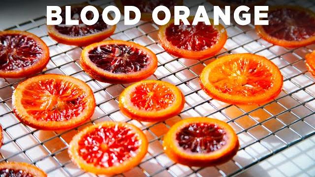Candied Blood Orange Slices Candied Blood Orange Slices