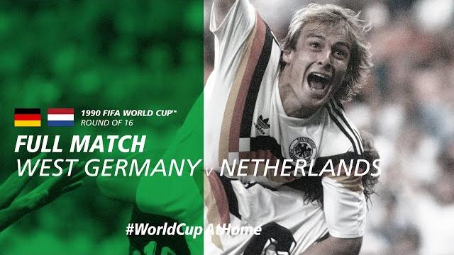 West Germany v Netherlands | 1990 FIFA World Cup | Full Match West Germany v Netherlands | 1990 FIFA World Cup | Full Match