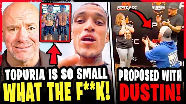 CONCERNS RISE for Ilia Topuria at LIGHTWEIGHT! *FOOTAGE* UFC Fan PROPOSES to WIFE w/ Dustin Poirier! CONCERNS RISE for Ilia Topuria at LIGHTWEIGHT! *FOOTAGE* UFC Fan PROPOSES to WIFE w/ Dustin Poirier!