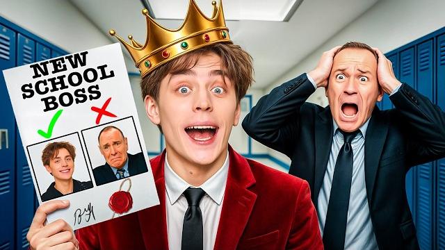 Я Стал ДИРЕКТОРОМ ШКОЛЫ на 24 Часа ! Я Стал ДИРЕКТОРОМ ШКОЛЫ на 24 Часа !