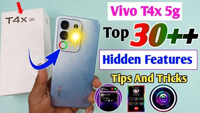 Vivo T4x 5G Top 30+ Hidden Features | Vivo T4x Tips And Tricks | Vivo t4x hidden feature | Part 2 Vivo T4x 5G Top 30+ Hidden Features | Vivo T4x Tips And Tricks | Vivo t4x hidden feature | Part 2