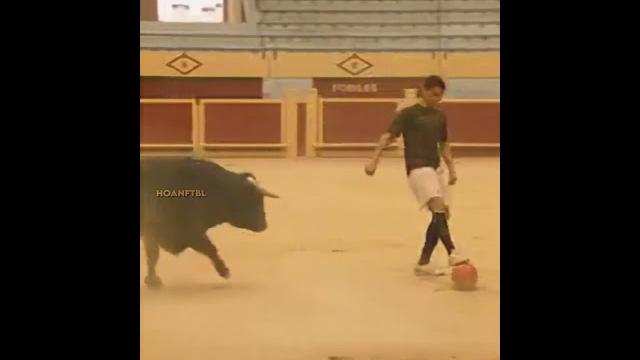 When Ronaldo VS Bull When Ronaldo VS Bull