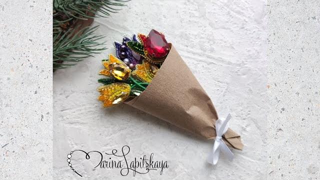 Beaded Tulip Bouquet Beaded Tulip Bouquet