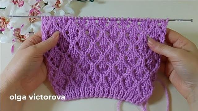 ВОСТОРГ И ОЧАРОВАНИЕ! АЖУРНЫЙ УЗОР, схема, описание 1043 Узоры спицами KNITTING PATTERN ВОСТОРГ И ОЧАРОВАНИЕ! АЖУРНЫЙ УЗОР, схема, описание 1043 Узоры спицами KNITTING PATTERN