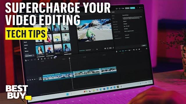Speed Up Your Video Editing with NVIDIA GeForce RTX 50 Series Laptops – Tech Tips from Best Buy Speed Up Your Video Editing with NVIDIA GeForce RTX 50 Series Laptops – Tech Tips from Best Buy