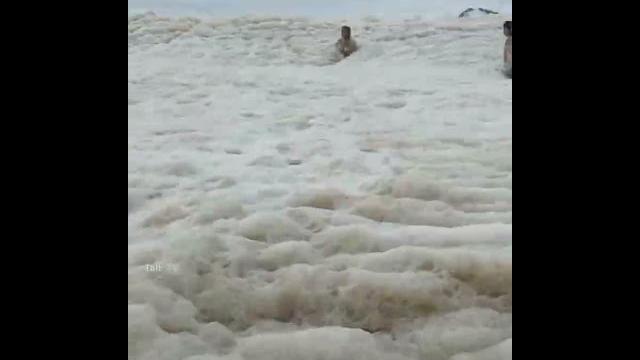 If You See This Foam In The Water Get Out Immediately ? | #facts #shorts #trending #video If You See This Foam In The Water Get Out Immediately ? | #facts #shorts #trending #video