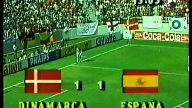 Испания-Дания.1/8.Чемпионат мира по футболу 1986г. Испания-Дания.1/8.Чемпионат мира по футболу 1986г.
