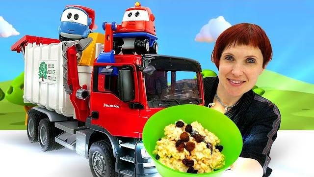 Веселая школа Капуки Кануки. Что Грузовичок Лева приготовил на завтрак? Игры и мультики для малышей Веселая школа Капуки Кануки. Что Грузовичок Лева приготовил на завтрак? Игры и мультики для малышей