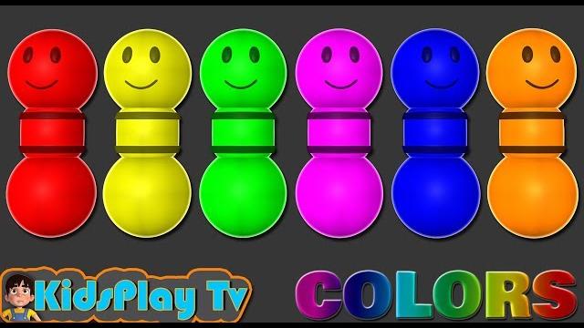 Colors for Children to Learn with 3D Bowling Game | Colours Collection for Children | Kids Play Tv Colors for Children to Learn with 3D Bowling Game | Colours Collection for Children | Kids Play Tv