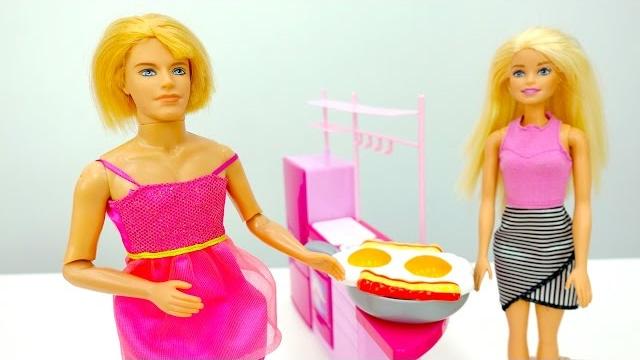 Барби и Кен поменялись ролями! Видео про куклы Barbie Барби и Кен поменялись ролями! Видео про куклы Barbie
