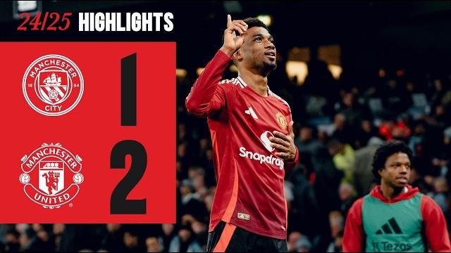 AMAD SEALS VICTORY AGAINST CITY | Man City 1-2 Man Utd AMAD SEALS VICTORY AGAINST CITY | Man City 1-2 Man Utd