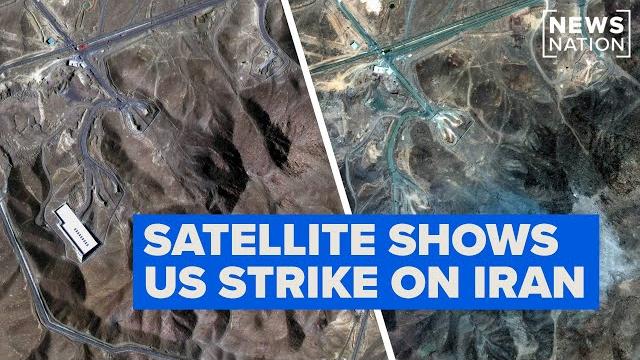 Satellite images of Iran nuke site Fordow show damage after US airstrike | Morning in America Satellite images of Iran nuke site Fordow show damage after US airstrike | Morning in America