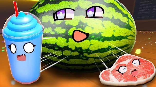 НАС ЕДЯТ В НОВОГОДНИХ ПРОДУКТАХ! Roblox Be A Food НАС ЕДЯТ В НОВОГОДНИХ ПРОДУКТАХ! Roblox Be A Food