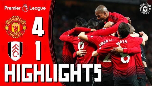 Highlights | Manchester United 4-1 Fulham | Premier League Highlights | Manchester United 4-1 Fulham | Premier League