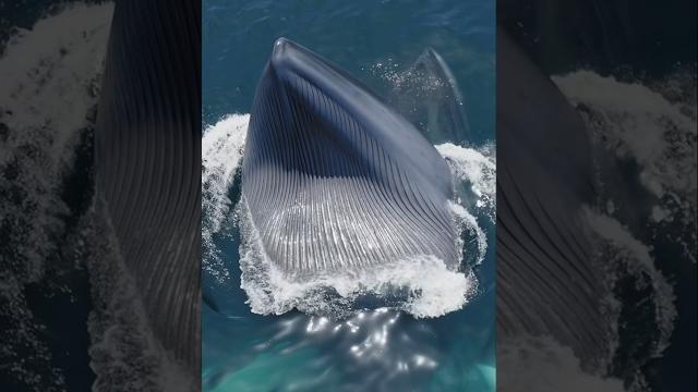 A real-life leviathan rising for a feast! #whale #viral A real-life leviathan rising for a feast! #whale #viral
