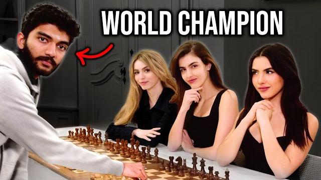 Can 3 Women Beat The World Chess Champion? Can 3 Women Beat The World Chess Champion?