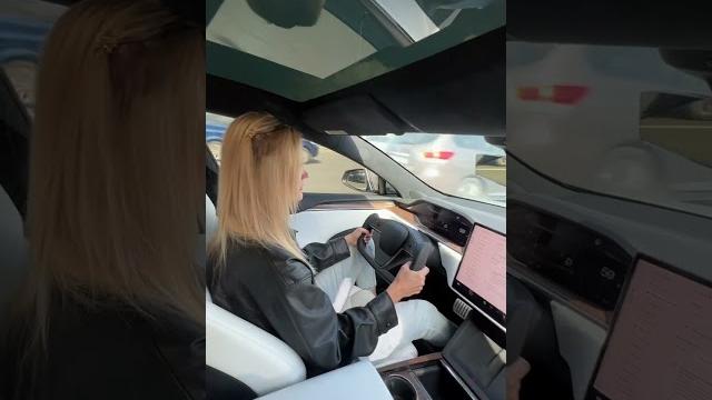 Разгон Tesla Model S Plaid ЧПЕК Разгон Tesla Model S Plaid ЧПЕК