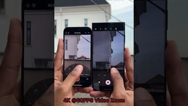 iPhone 14 Pro vs Samsung S22 Ultra 4K @60FPS Zoom Comparison iPhone 14 Pro vs Samsung S22 Ultra 4K @60FPS Zoom Comparison
