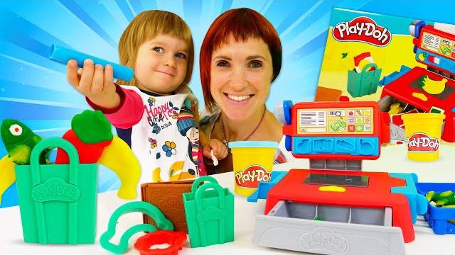 Плей До касса для Бьянки. Маша Капуки Кануки и набор Play Doh. Новое развивающее видео для детей Плей До касса для Бьянки. Маша Капуки Кануки и набор Play Doh. Новое развивающее видео для детей