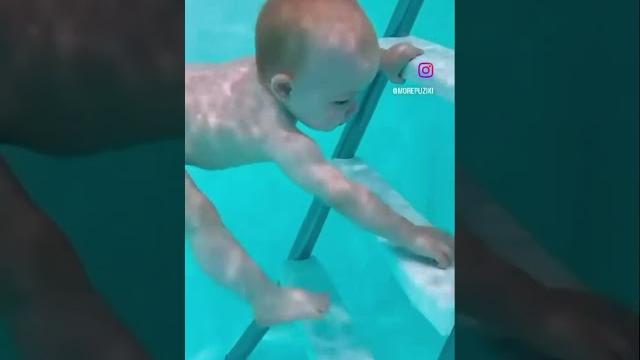 Малыши просто обожают воду ️ #дети #плавание #бассейн Малыши просто обожают воду ️ #дети #плавание #бассейн