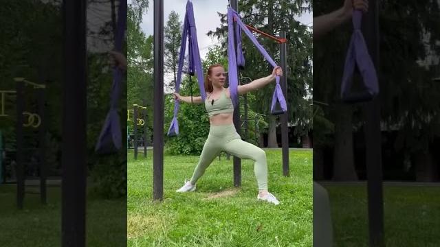 Йога в гамаках или Аэройога летом. Йога в гамаках или Аэройога летом.