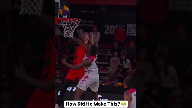 One of the toughest baskets you'll ever see One of the toughest baskets you'll ever see