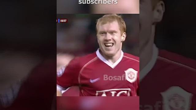 Manchester United vs Copenhagen | UCL 06/07 | Scholes scores long range goal #manchesterunited Manchester United vs Copenhagen | UCL 06/07 | Scholes scores long range goal #manchesterunited