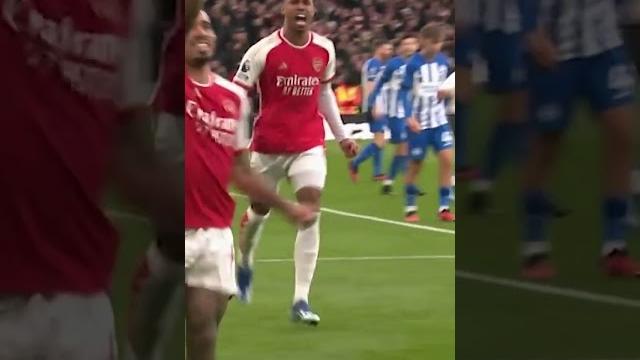 JESUS AND HAVERTZ STRIKE AGAINST BRIGHTON JESUS AND HAVERTZ STRIKE AGAINST BRIGHTON