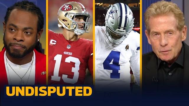 49ers pummel Cowboys 42-10: Brock Purdy throws 4 TDs, Dak Prescott tosses 3 INTs | NFL | UNDISPUTED 49ers pummel Cowboys 42-10: Brock Purdy throws 4 TDs, Dak Prescott tosses 3 INTs | NFL | UNDISPUTED