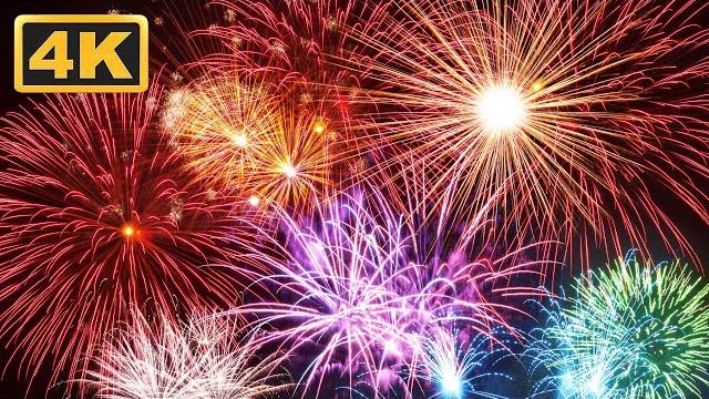 4K Amazing Fireworks Show with Sound! 1 Hour Holiday Mood! Relaxation Time! 4K Amazing Fireworks Show with Sound! 1 Hour Holiday Mood! Relaxation Time!