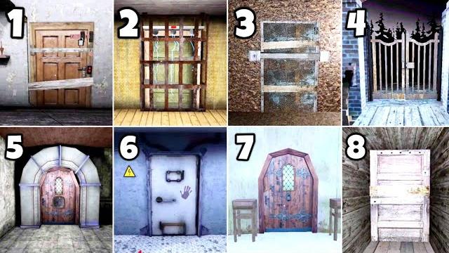 Granny All Chapters 1, 2, 3, 4, 5, 6 Door Escape Full Gameplay | Granny All Chapters Escape Endings Granny All Chapters 1, 2, 3, 4, 5, 6 Door Escape Full Gameplay | Granny All Chapters Escape Endings