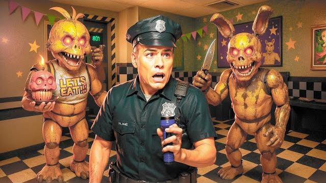 ANIMATRONICS SCARE THE SECURITY GUARD FNAF COOP Garry's Mod ANIMATRONICS SCARE THE SECURITY GUARD FNAF COOP Garry's Mod