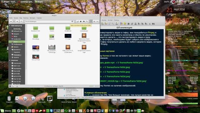Как в Linux сделать Gif-файл(гифку) из видео. Как в Linux сделать Gif-файл(гифку) из видео.