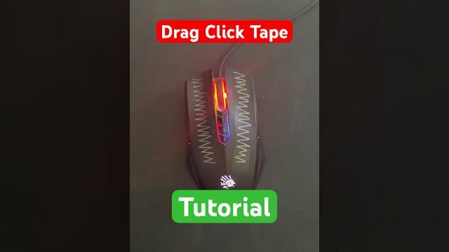 Dragclick Tape Tutorial for Minecraft #shorts Dragclick Tape Tutorial for Minecraft #shorts