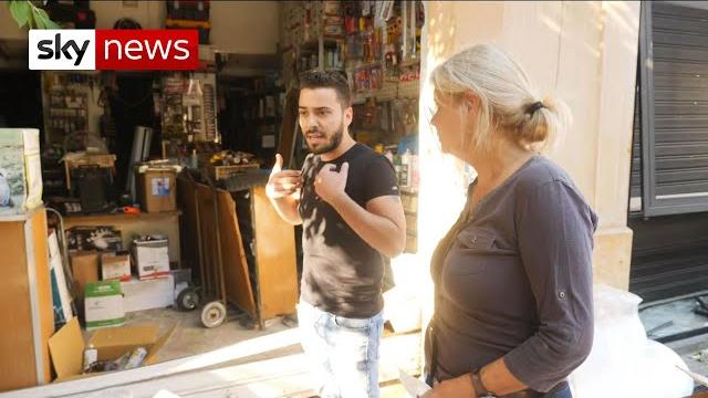 Beirut: Shop owner shows damage caused by blast Beirut: Shop owner shows damage caused by blast