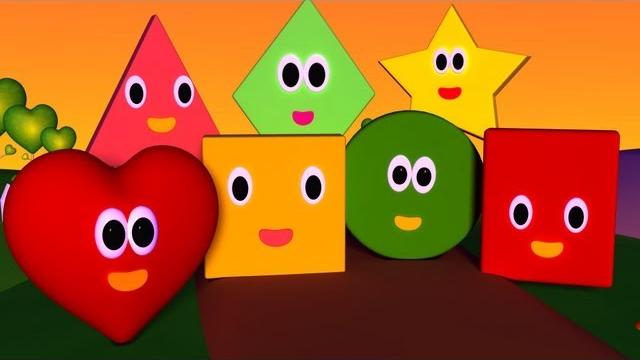 The Shapes Song | Nursery Rhymes | Nursery Rhymes With Lyrics The Shapes Song | Nursery Rhymes | Nursery Rhymes With Lyrics