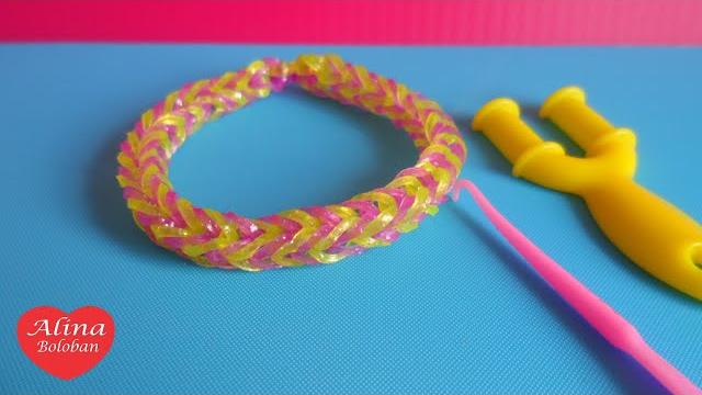Браслет из Резинок " Рыбий Хвост " / Rainbow Loom Bands Браслет из Резинок " Рыбий Хвост " / Rainbow Loom Bands